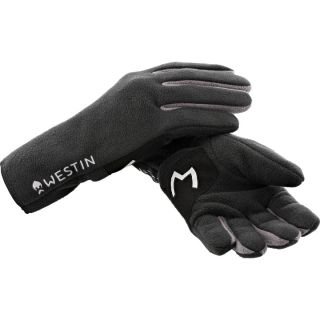 Westin Full Fleece Gloves Carbon Black Medium