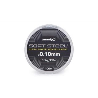 Fox Matrix Soft Steel Ultra Power Monofilament 100m 0.10 mm