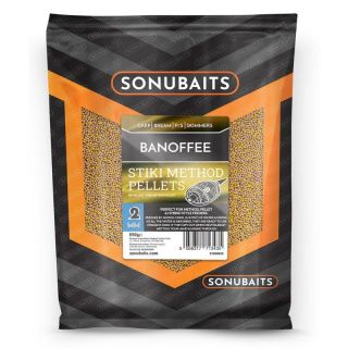 Sonubaits Stiki Method Pellets 2mm Banoffee 650gr