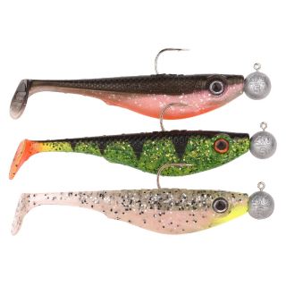 Spro Iris Shad To Go 8cm 5gr UV Salt & Pepper, Perch, Olive