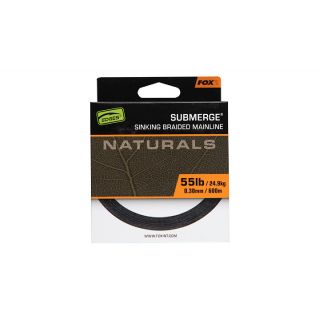 Fox Submerge Naturals Sinking Braid X 300m / 0.38mm / 65lb