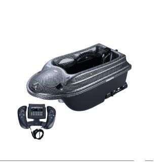 Boatman Actor Plus GPS Futterboot Carbon / Zwart