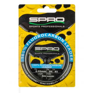Spro 100% Fluorocarbon 0.95 mm 39Kg 5 m