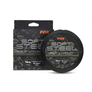 Fox Soft Steel Fleck Camo Mono 1000m / 0.30mm / 14lb