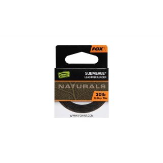 Fox Naturals Submerge Leader 10m 30 lb 13.6kg