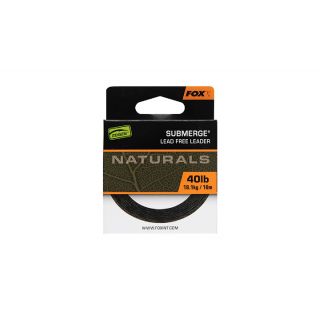 Fox Naturals Submerge Leader 10m 40 lb 18.1kg