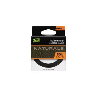 Fox Naturals Submerge Leader 10m 50 lb 22.7kg