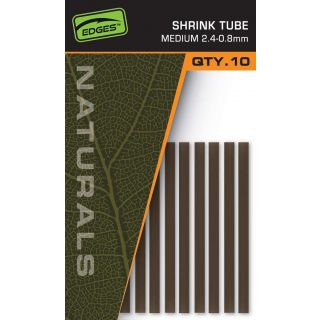 Fox Edges Naturals Shrink Tube M 2.4-0.8mm 10st.