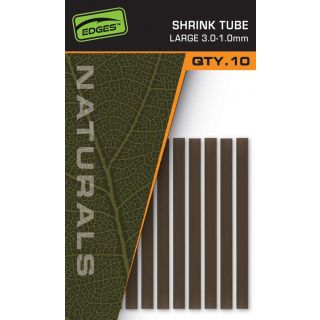 Fox Edges Naturals Shrink Tube L 3.0-1.0mm 10st.