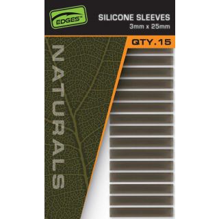 Fox Edges Silicone Sleeves 3x25mm 15st.
