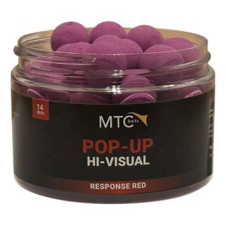 MTC Baits Response Red Pop-Up Hi-Visual 14mm