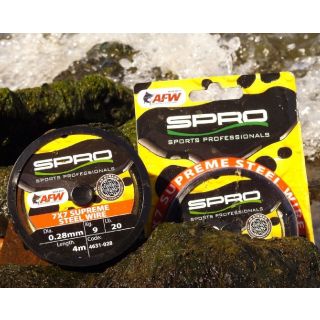 Spro 7X7 Afw Supple Steel Wire 4m 0,46 mm 18Kg