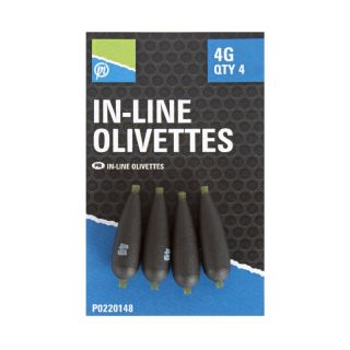 Preston Inline Olivettes 1.5gr