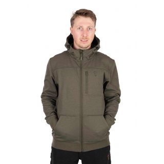 Fox Collection Soft Shell Jacket Green & Black Medium