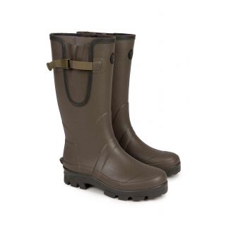 Fox Neoprene Lined Camo Khaki Rubber Boots 46