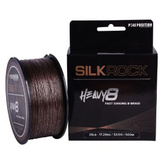 PolePosition Silkrock Heavy8 Brown 0,30mm 1000M