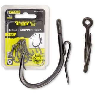 Black Cat Ghost Gripper Hook DG Coating 5st. Size 3/0