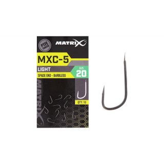 Fox Matrix Mxc-5 Barbless Spade End 10St. Size 20