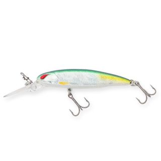 Nories Laydown Minnow Deep JW 6,6cm Twitchbait Hologram Lake Shad