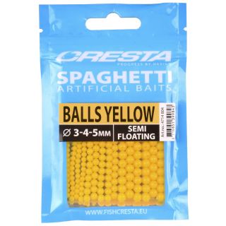 Cresta Spaghetti Balls 15St. Yellow