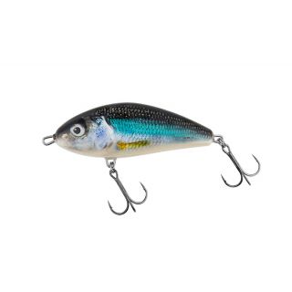 Salmo Fatso F8F Floating Spotted Holo Smelt