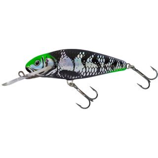 Salmo Perch Deep Runner 8cm Holographic Dark Green Head