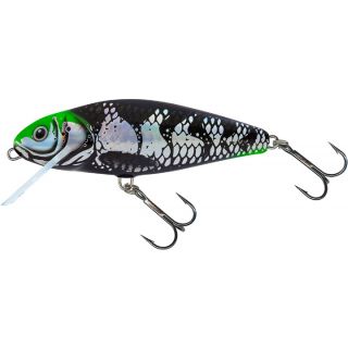 Salmo Perch Floating 8cm Holographic Dark Green Head