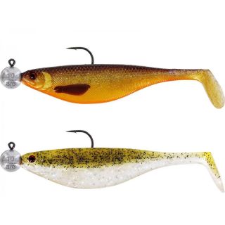 Westin ShadTeez 7 cm Rigged Mit 5 gr 2/0 Jig 2st. Dark Water Mix 1