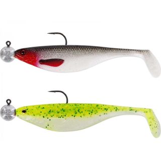 Westin ShadTeez 9 cm Rigged Mit 7 gr 4/0 Jig 2st. Dark Water Mix 2