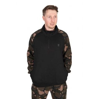 Fox LW Black / Camo Qtr Zip XXX-Large