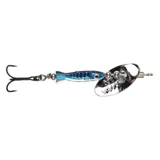 Spro Larva Inline Spin Firetiger 4.8cm 3,5gr Chrome Blue