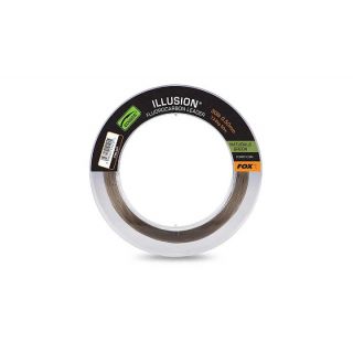 Fox Illusion Naturals Green Fluorocarbon Leader 50m / 0.50mm / 30lb