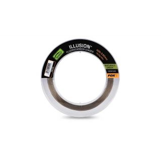 Fox Illusion Naturals Green Fluorocarbon Leader 50m / 0.60mm / 40lb