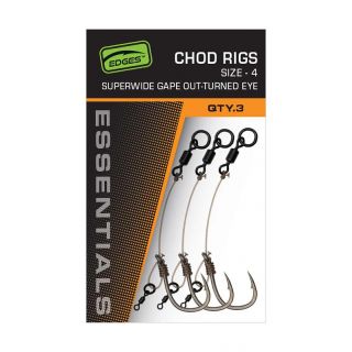 Fox Edges Swog Chod Rigs Size 5 3st.