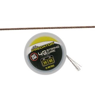 Fox Rage Predator 49-Strand Coated Steel Wire 10m / 26lb