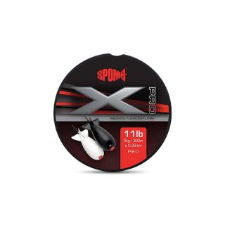 Spomb X Pro Mono Red 300m / 0.26mm/ 11lb