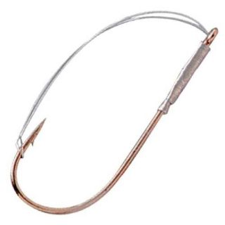 Gamakatsu Hook Worm Wire Guard Size 1/0 4 st