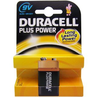 z Duracell Batterie Plus 9Volt