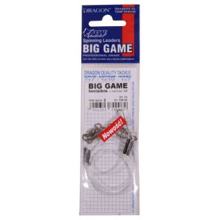 Dragon Fluorocarbon Pike Leader 0,90mm 50cm 2pc.
