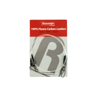 Rozemeijer Fluoro Carbon Leaders 35cm 80lb 2pc.