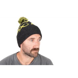 Matrix Lime & Grey Bobble Hat
