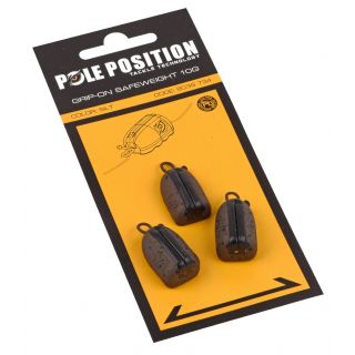 PolePosition Grip-On Safeweight Zinc 25 gr 3st.