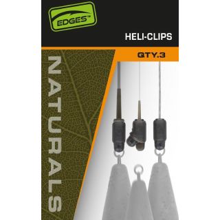 Fox Edges Naturals Heli-Clip 3pc.