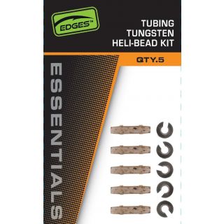 Fox Edges Tubing Tungsten Heli Bead Kit 5pc.