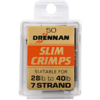 Drennan Slim Crimps sleeves 50st 28-40lb 1.10 mm