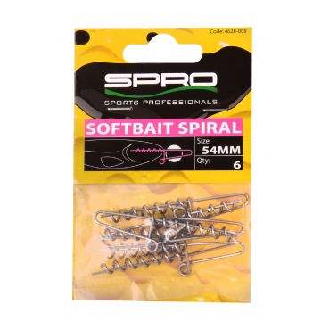 Spro Softbait Spiral 54Mm 6St