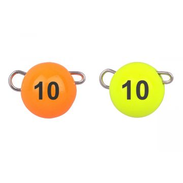 Spro Bottom Jig Glow Orange/Chart 10 gr