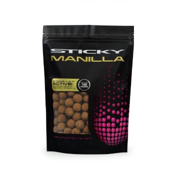 Sticky Baits Manilla Active Shelf Life Boilies 20mm 1Kg