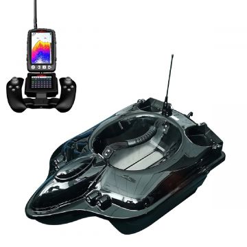 Boatman Fighter Pro Sonar & GPS Futterboot Zwart