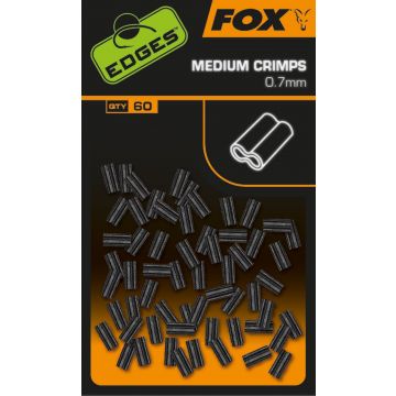 Fox Edges Crimps 60st. Medium (0.7mm)